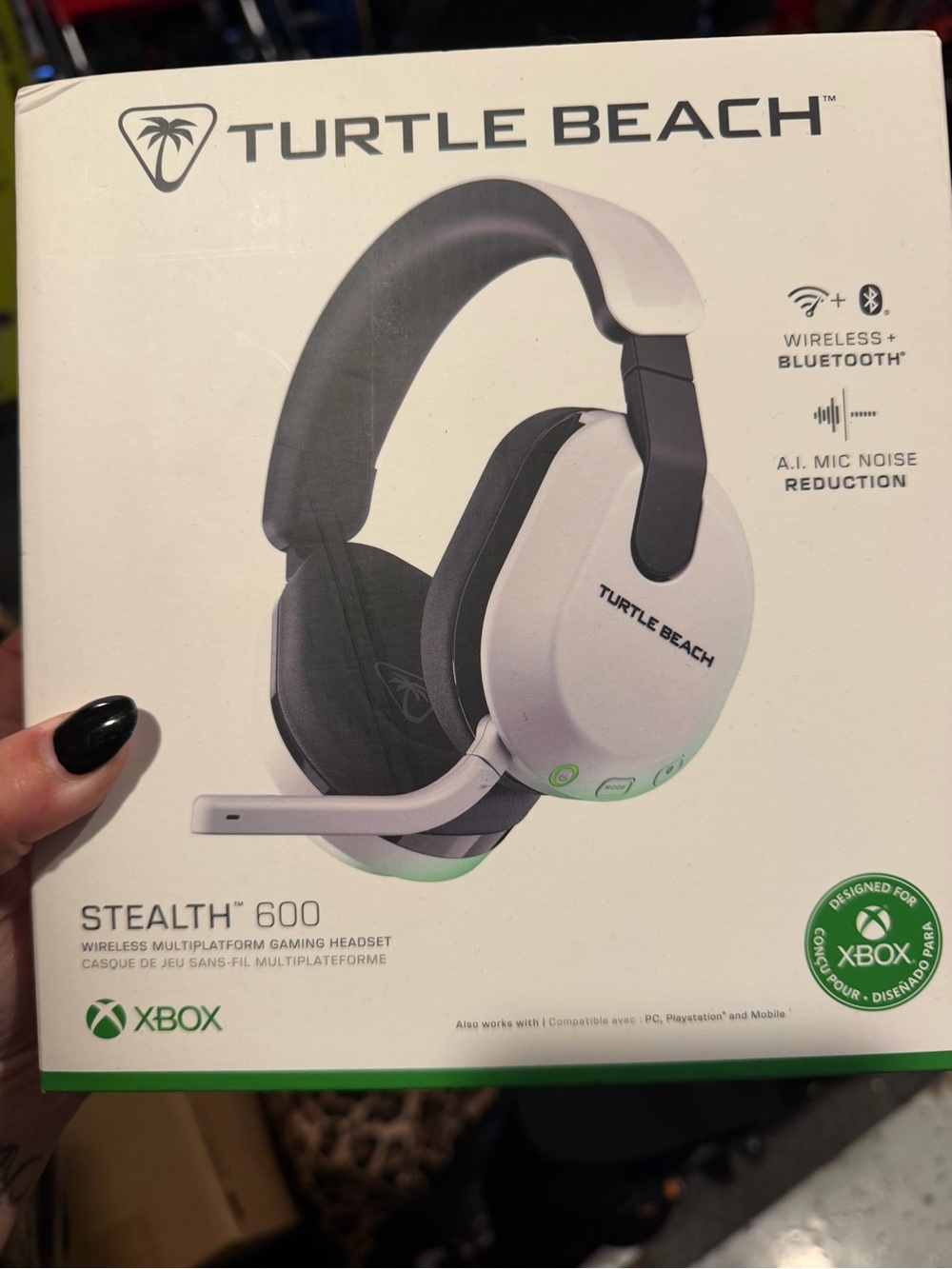 Stealth 600 Wireless Gaming Headset - White